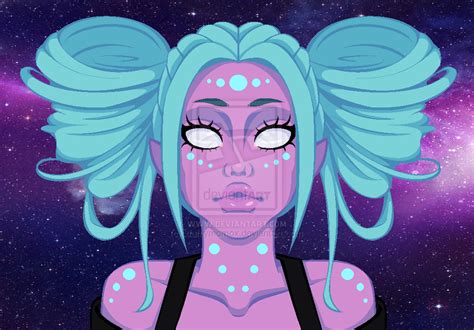 Use your wrist blaster to eliminate the <b>aliens</b> as they appear in your space goggles. . Alien girl art